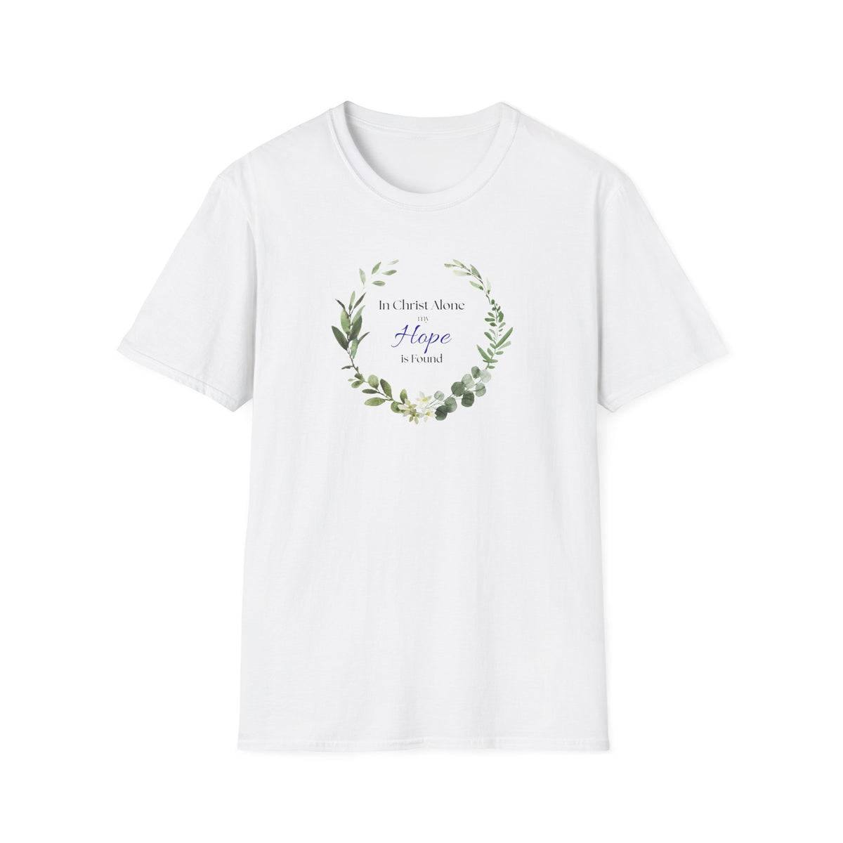 In Christ Alone (Watercolor) T-Shirt