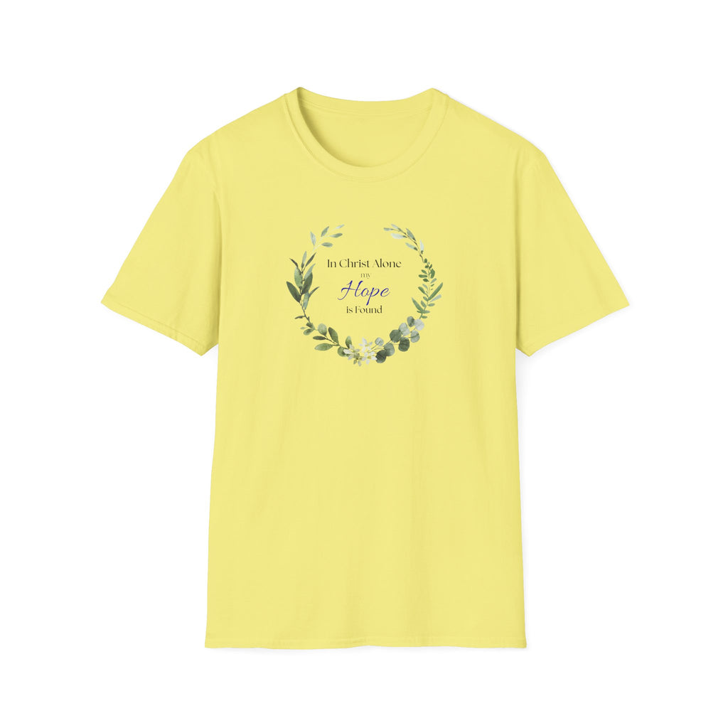 In Christ Alone (Watercolor) T-Shirt