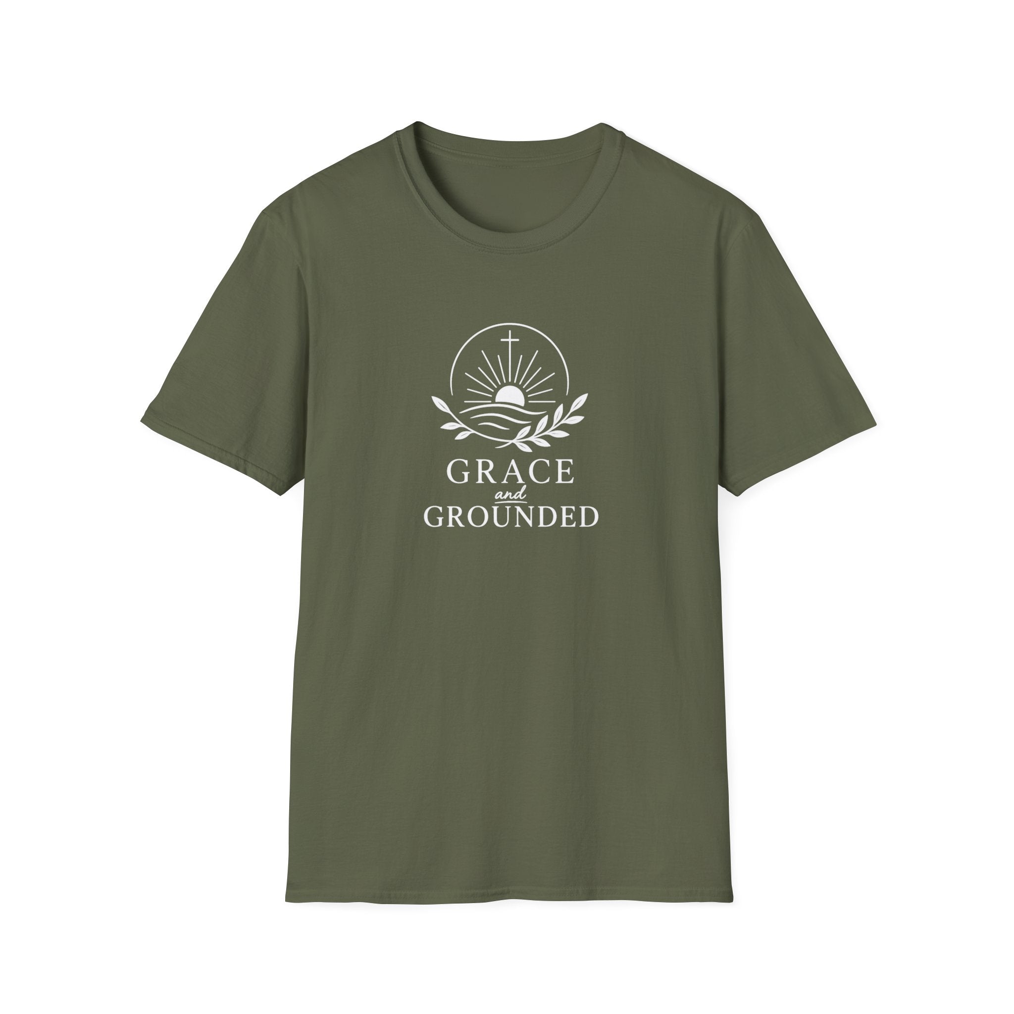 Grace & Grounded Reverse Print T-Shirt