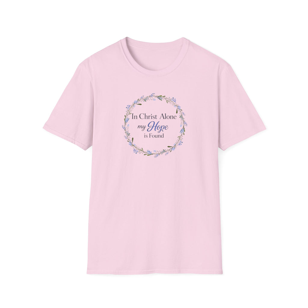 In Christ Alone (Floral) T-Shirt