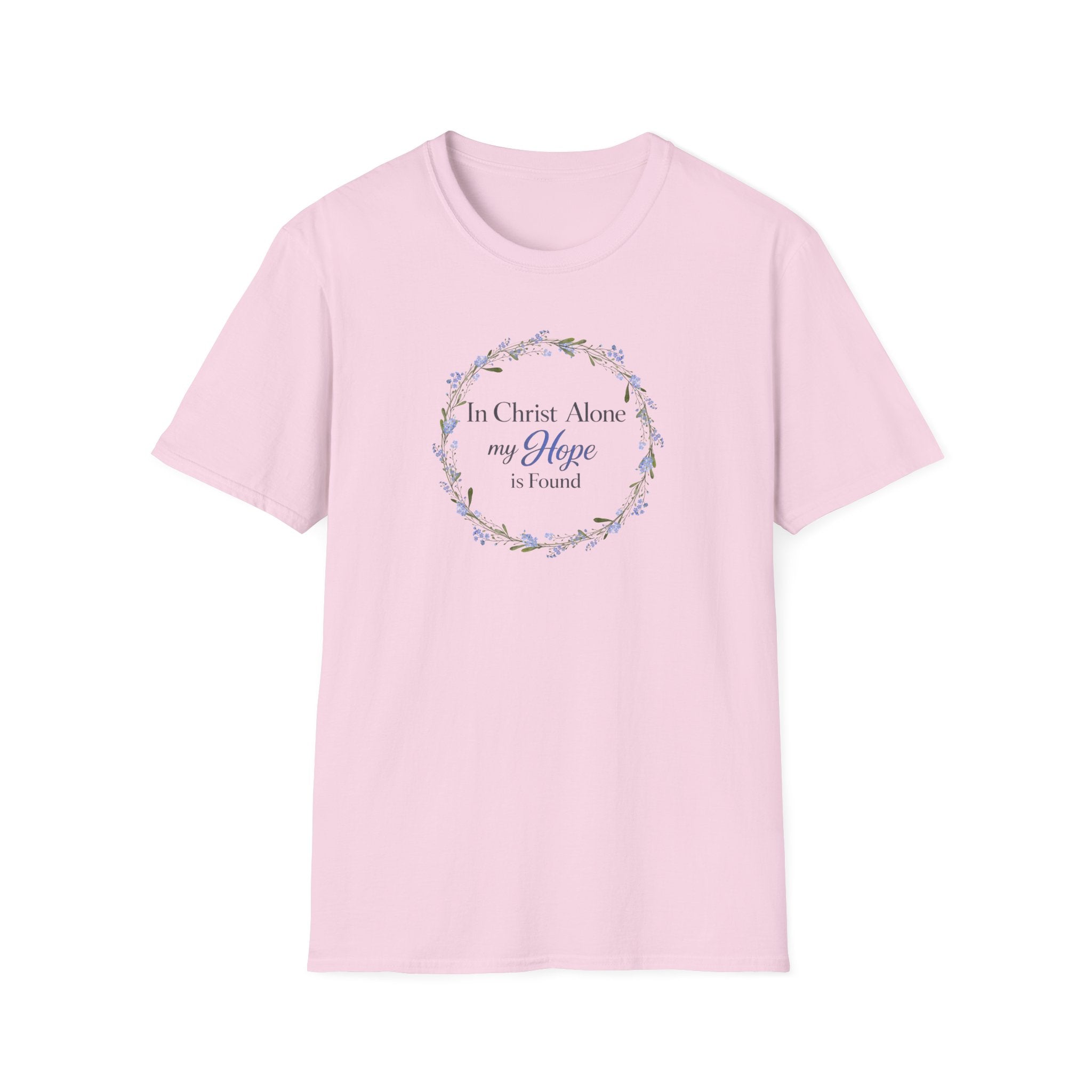 In Christ Alone (Floral) T-Shirt
