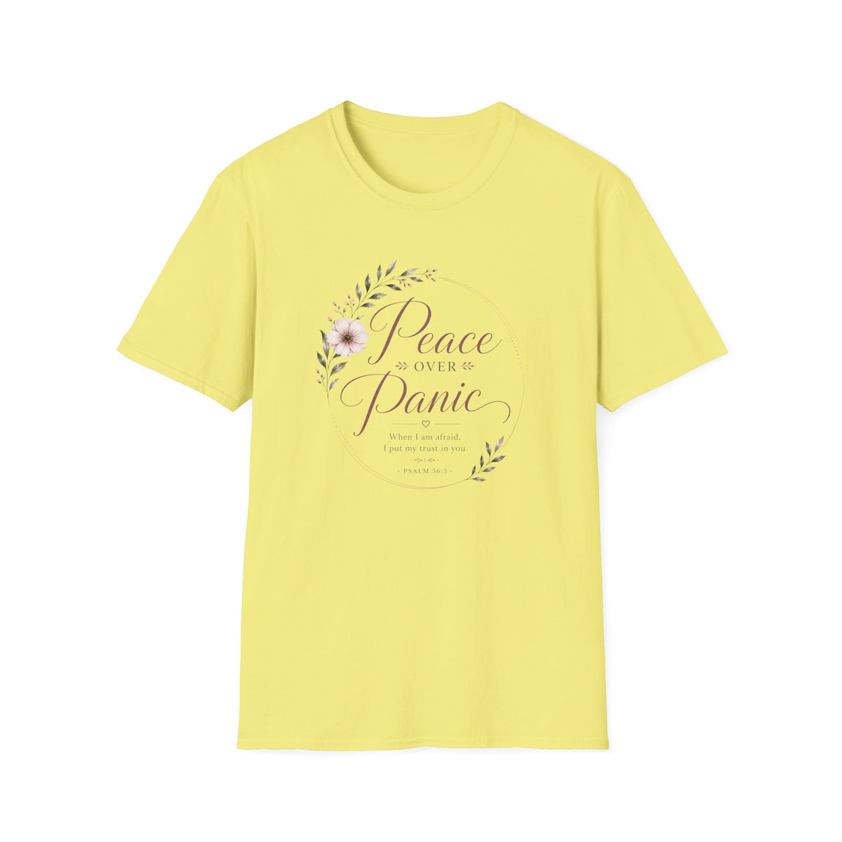 Peace Over Panic (Botanical) T-Shirt