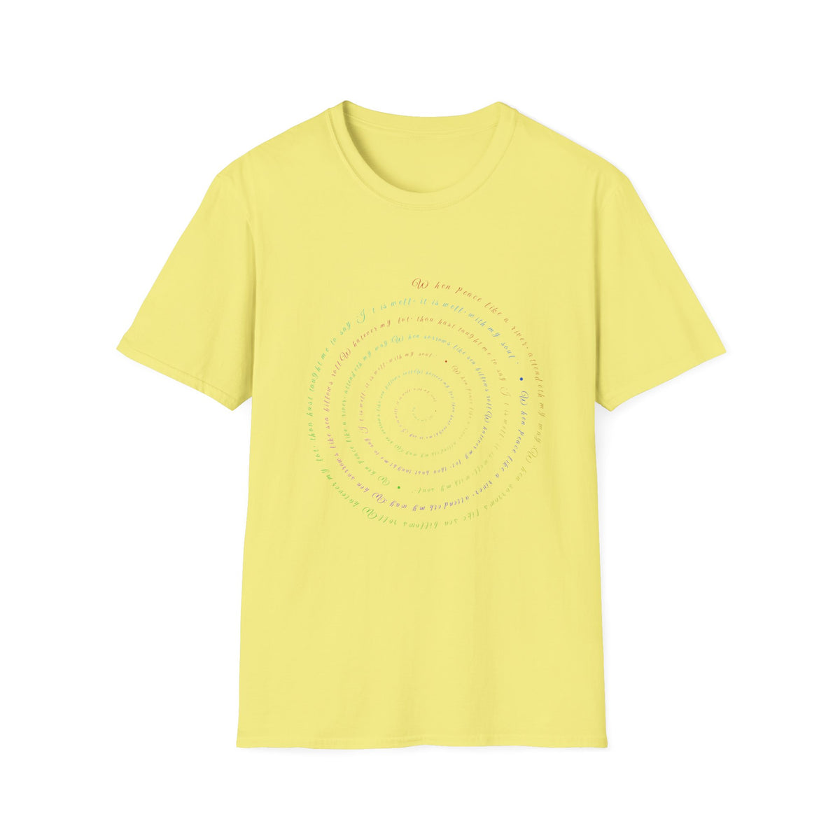 It Is Well Spiral T-Shirt