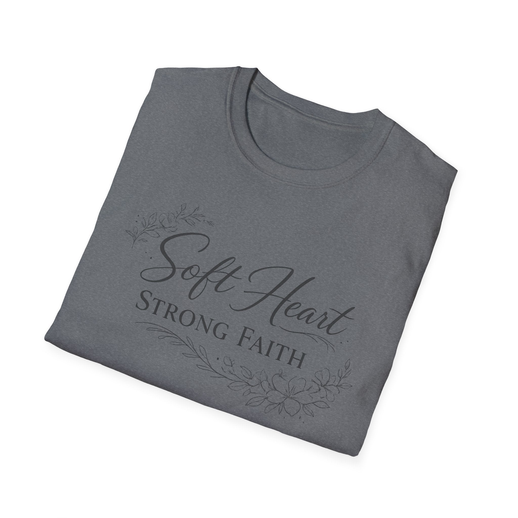 Soft Heart Monochromatic T-Shirt