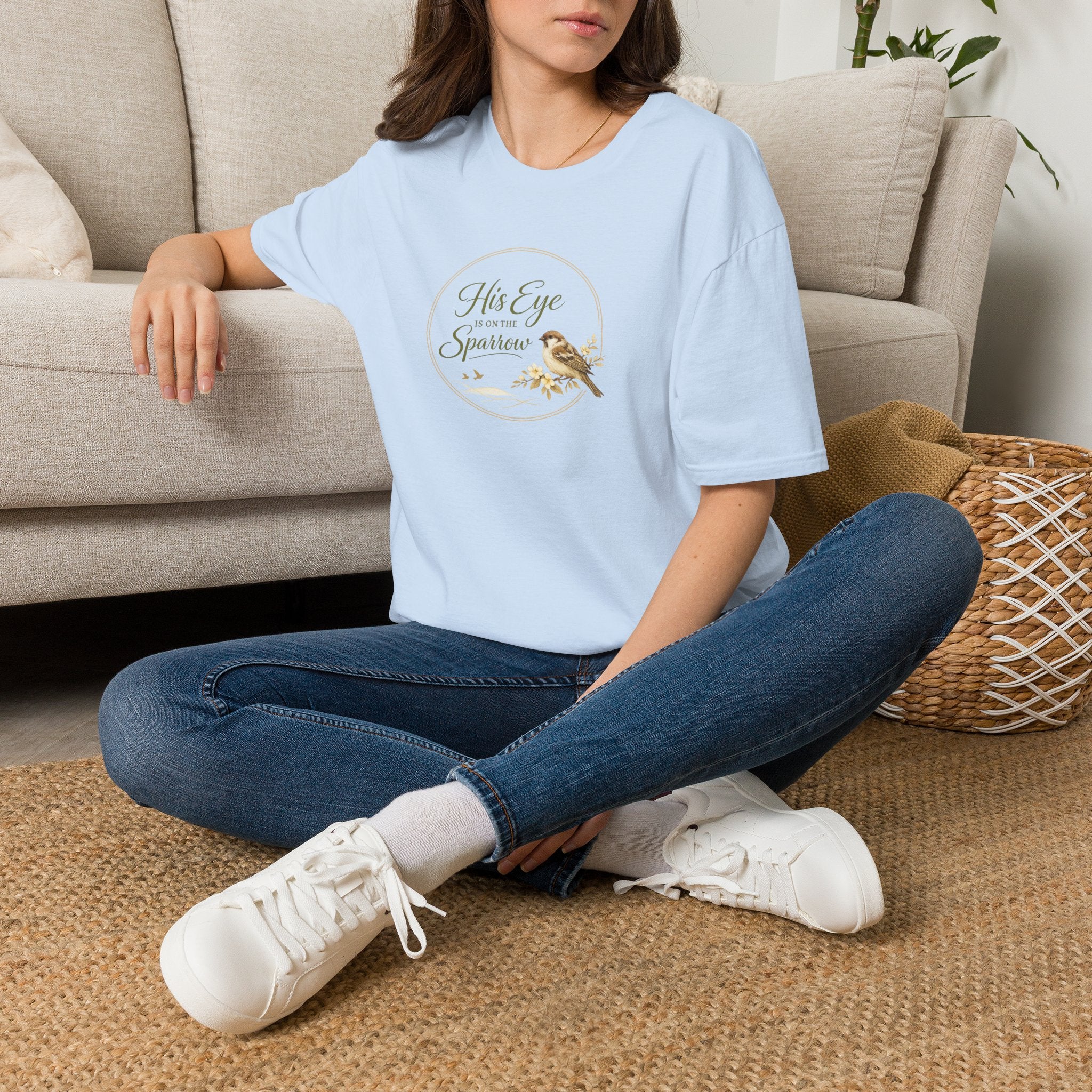 His Eye is on the Sparrow T-Shirt