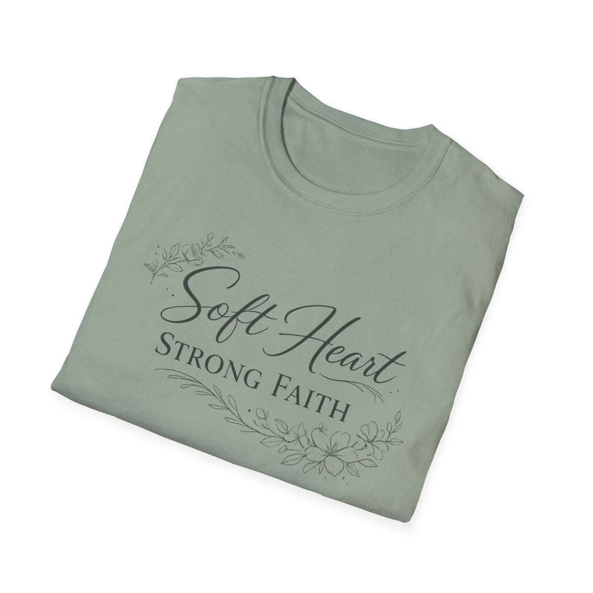 Soft Heart Monochromatic T-Shirt