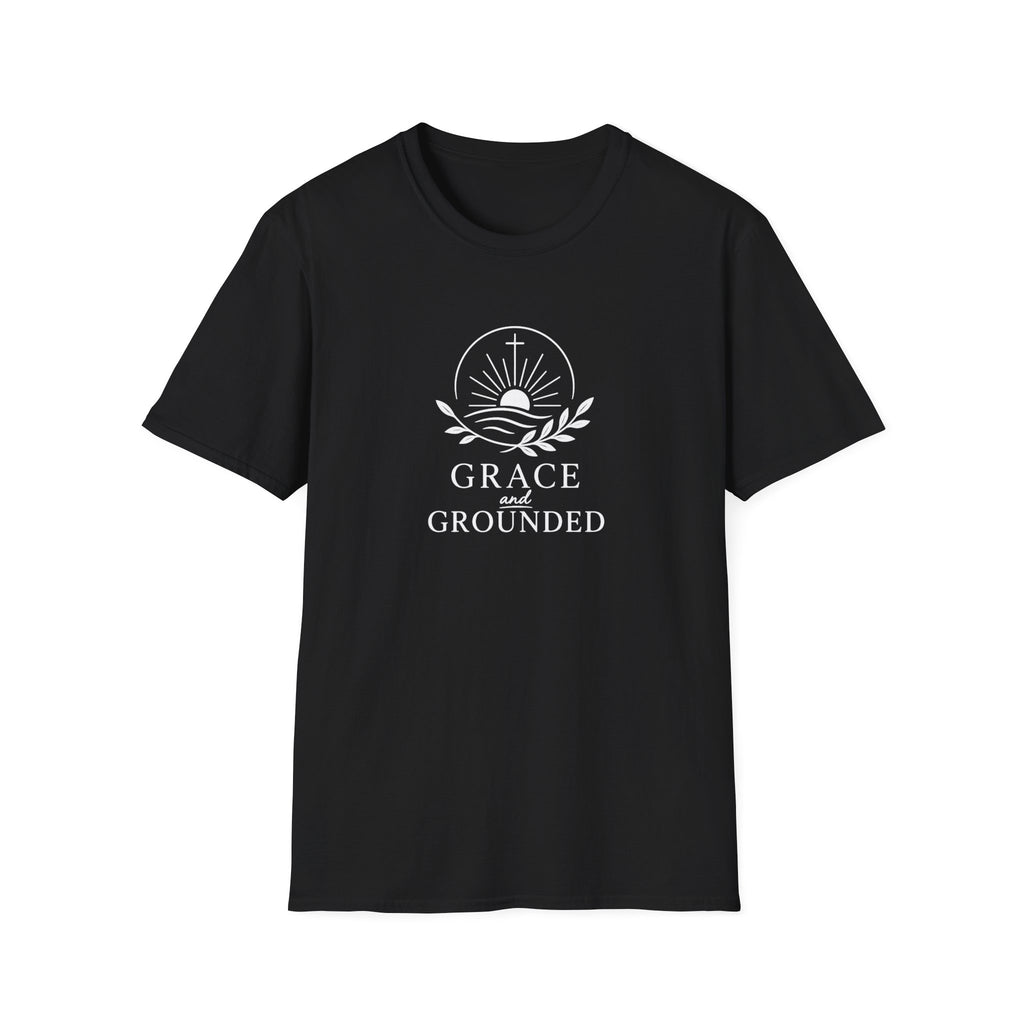 Grace & Grounded Reverse Print T-Shirt