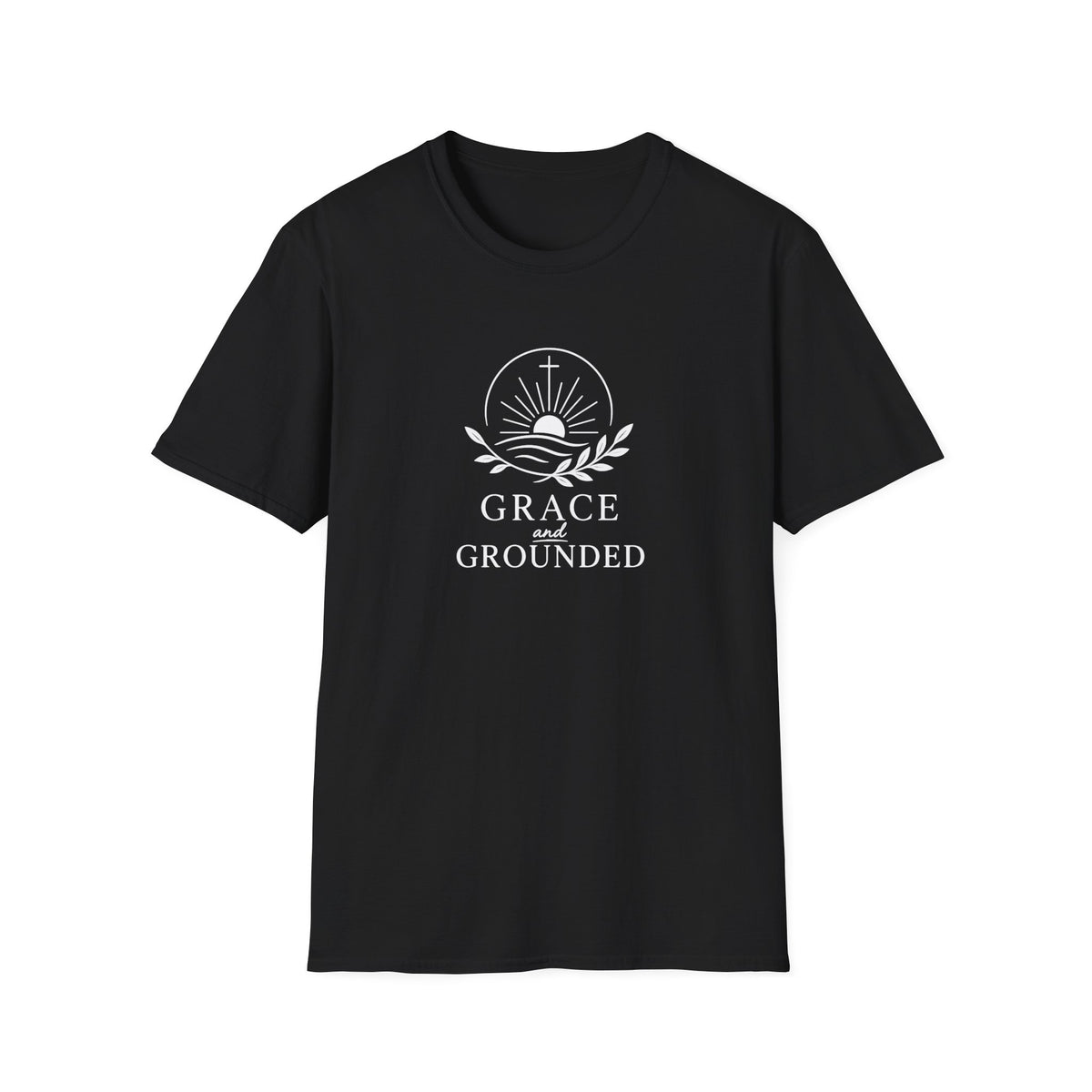 Grace & Grounded Reverse Print T-Shirt
