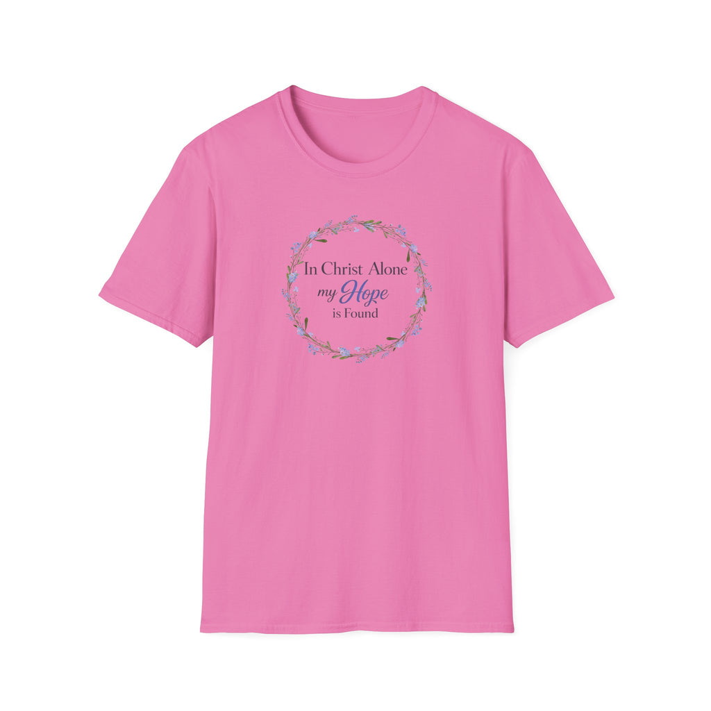 In Christ Alone (Floral) T-Shirt