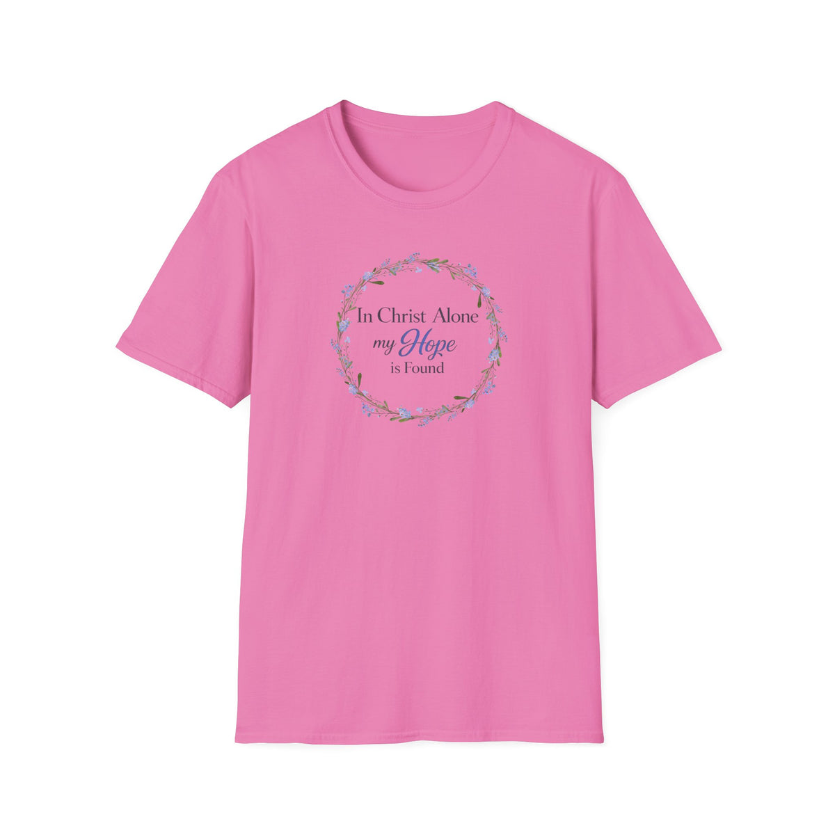 In Christ Alone (Floral) T-Shirt