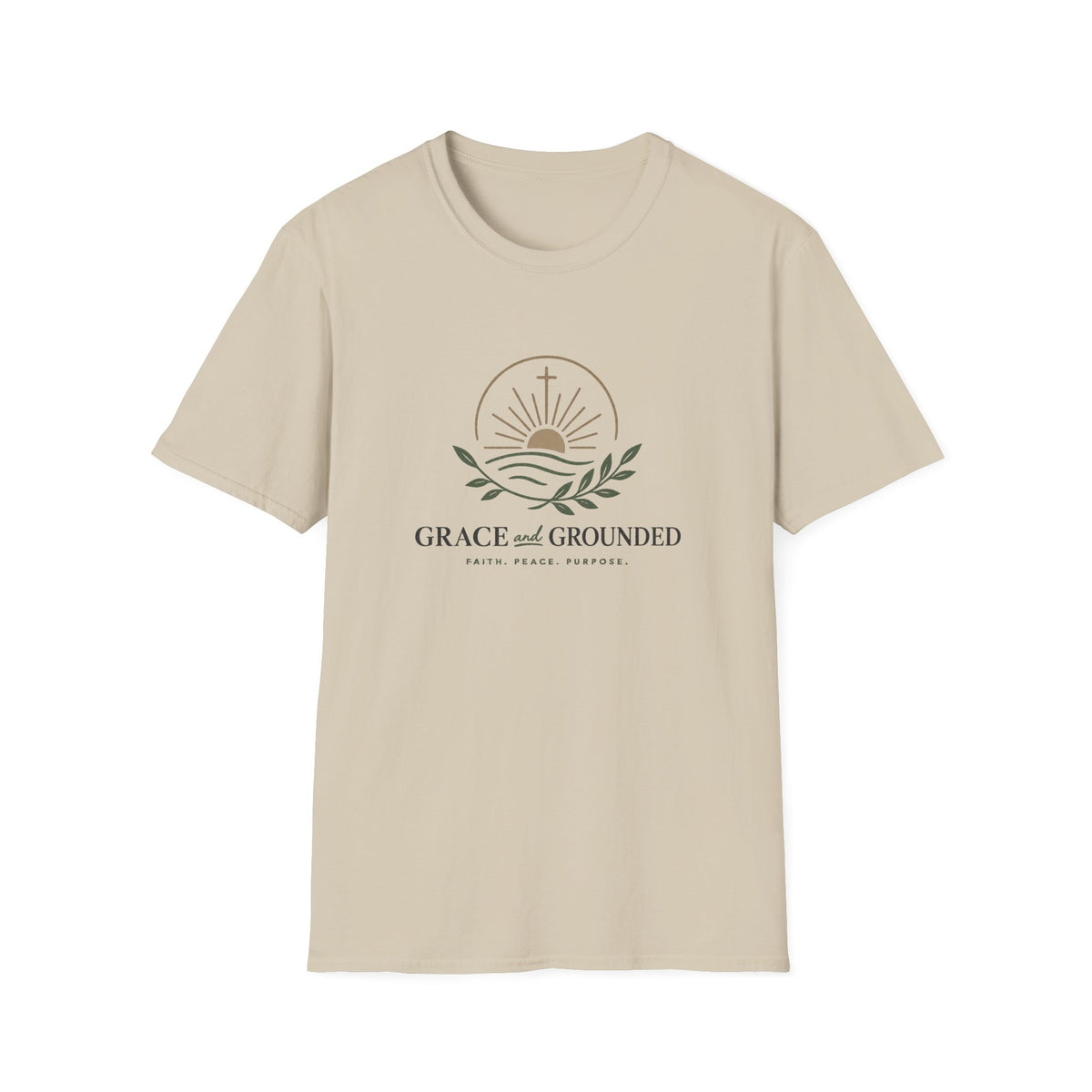 Grace and Grounded Branded T-Shirt