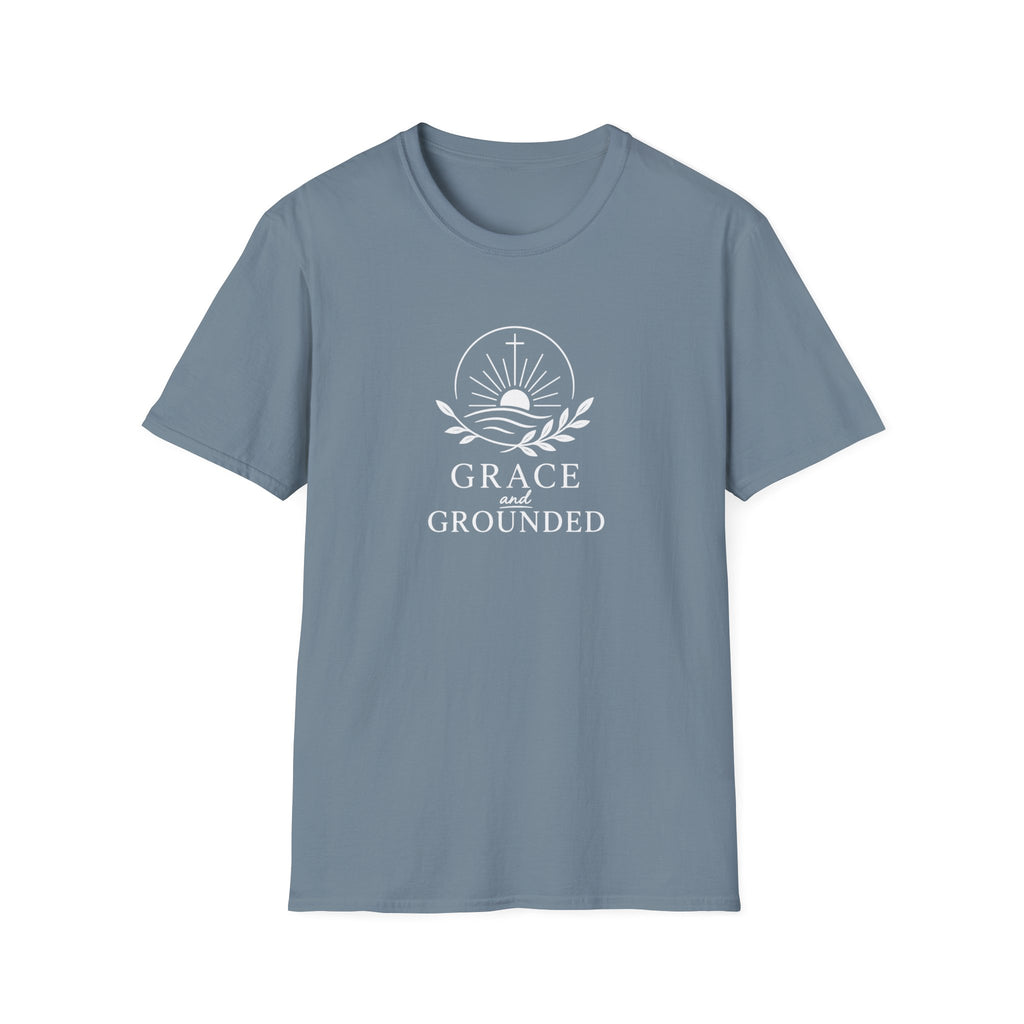 Grace & Grounded Reverse Print T-Shirt