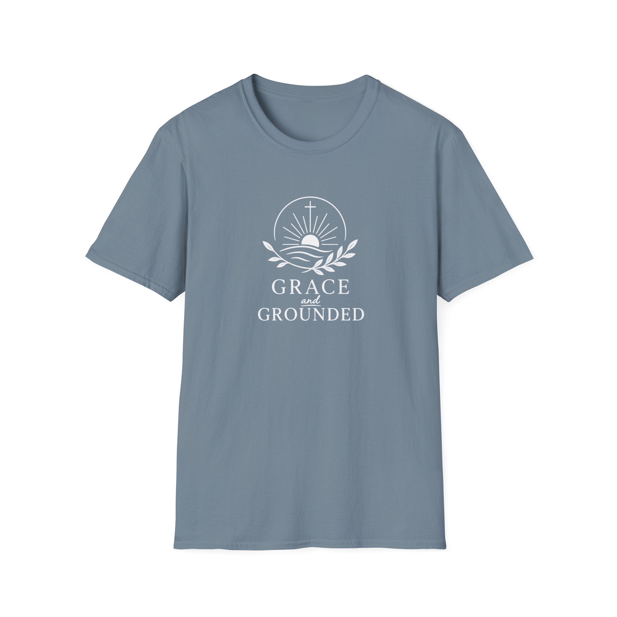 Grace & Grounded Reverse Print T-Shirt