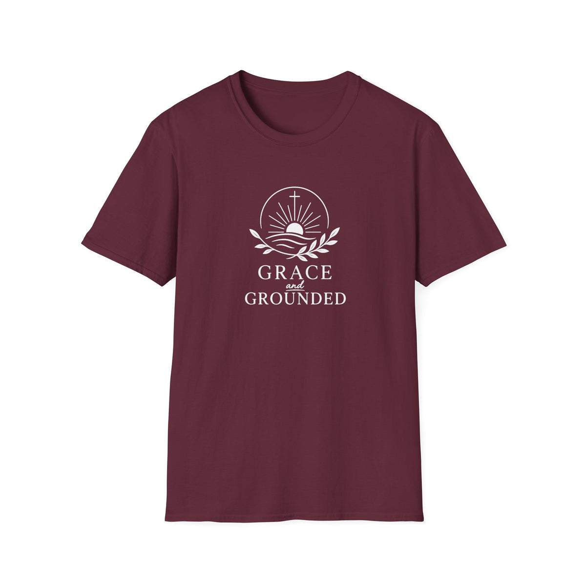 Grace & Grounded Reverse Print T-Shirt