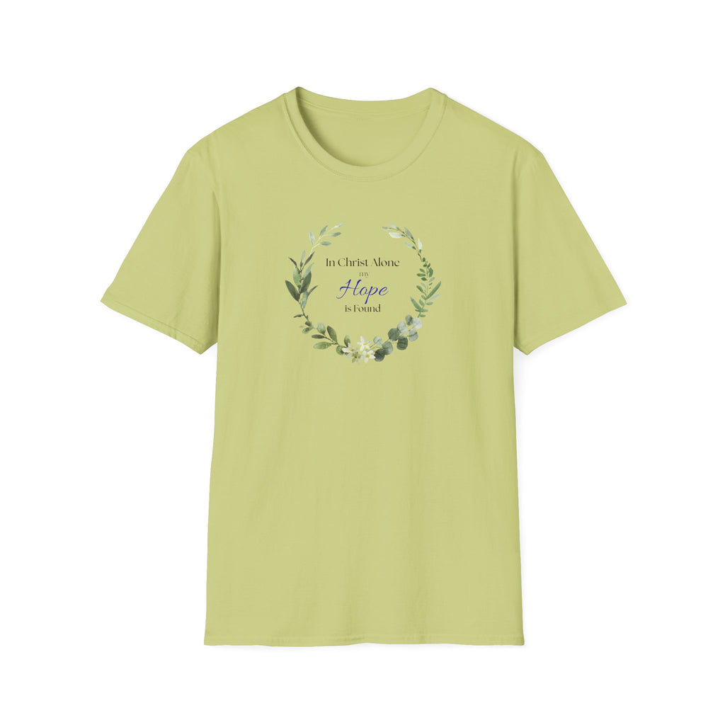 In Christ Alone (Watercolor) T-Shirt