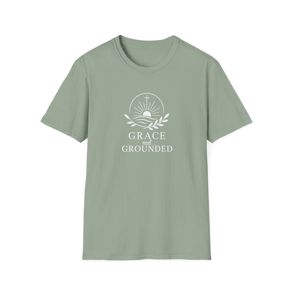Grace & Grounded Reverse Print T-Shirt