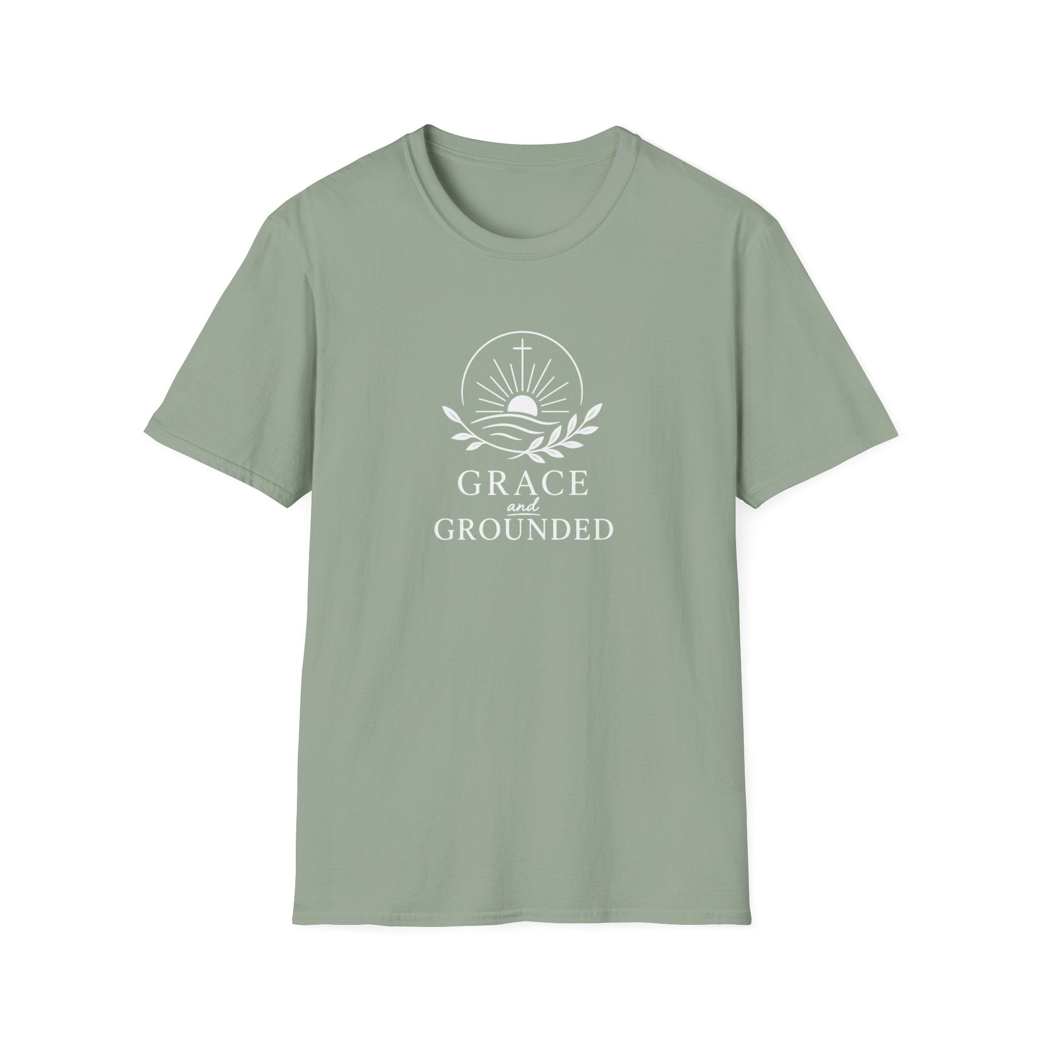 Grace & Grounded Reverse Print T-Shirt