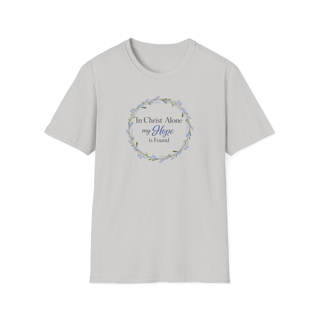 In Christ Alone (Floral) T-Shirt