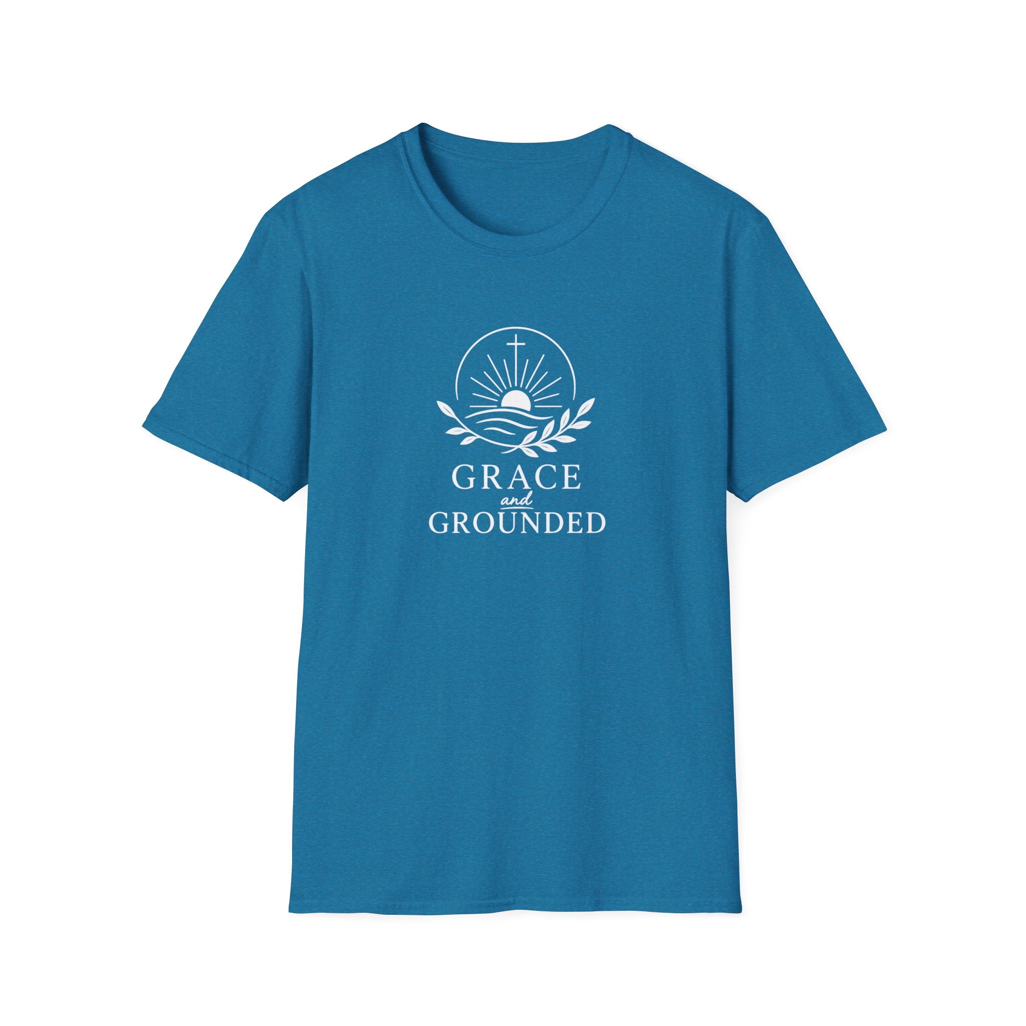 Grace & Grounded Reverse Print T-Shirt