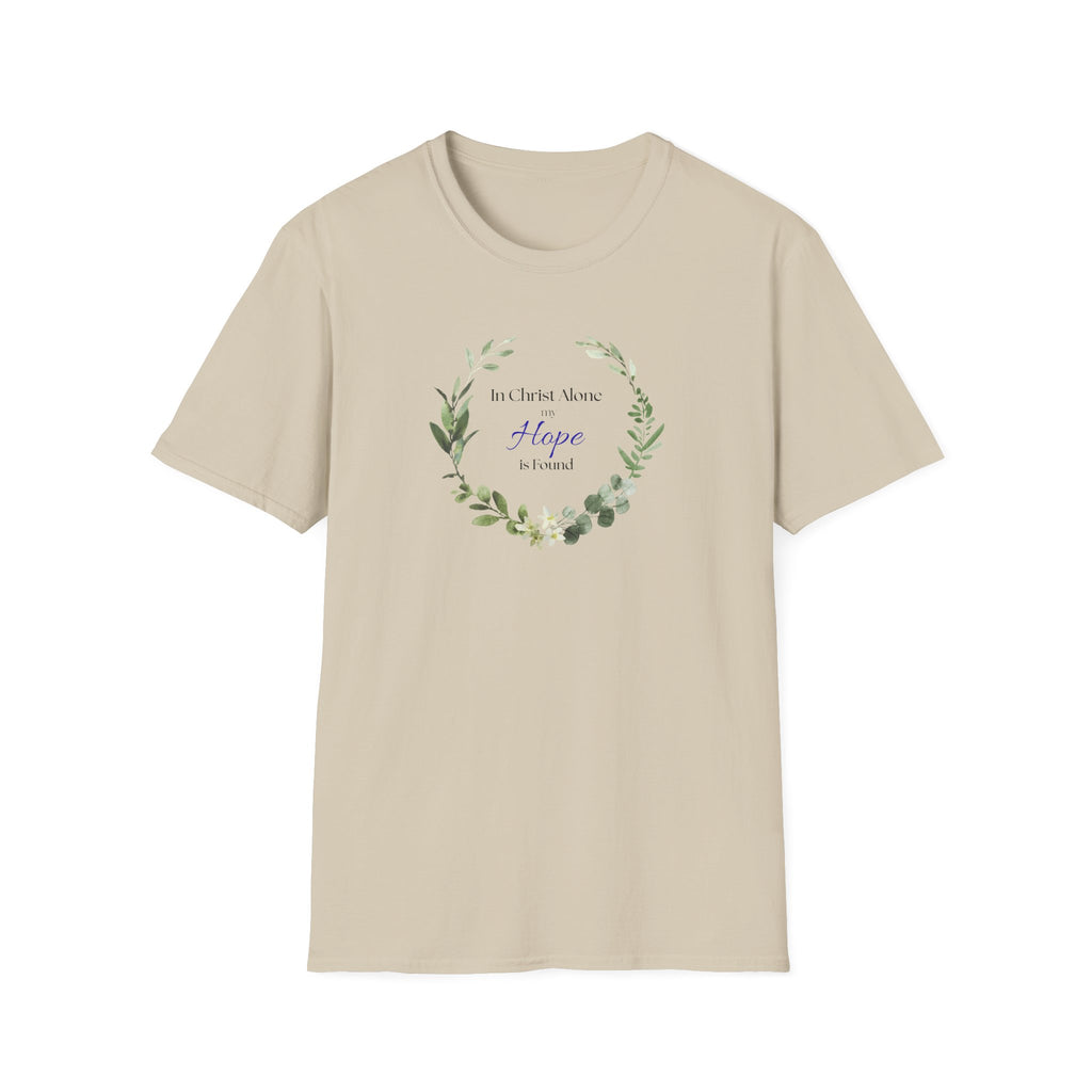 In Christ Alone (Watercolor) T-Shirt