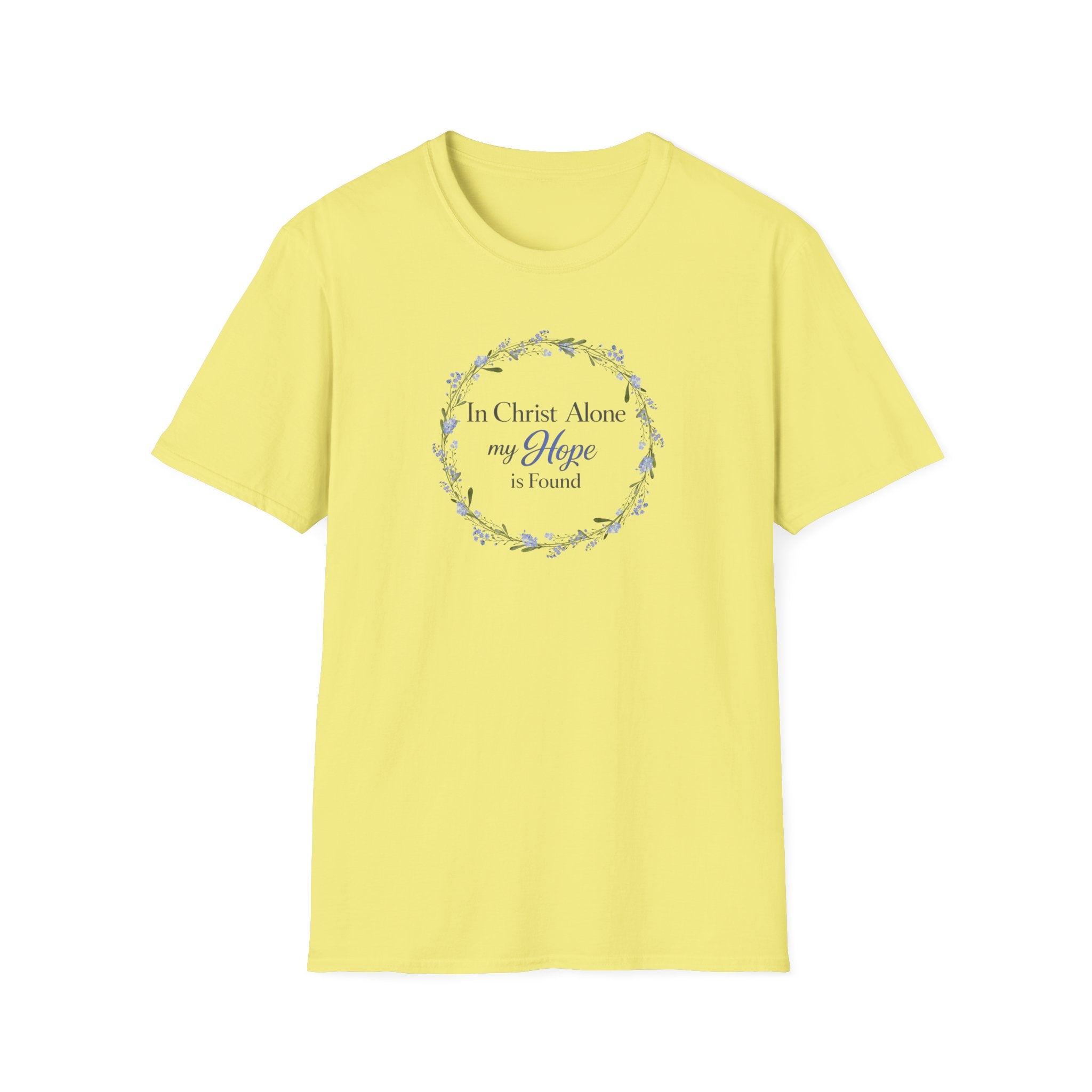 In Christ Alone (Floral) T-Shirt