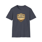 Strong & Courageous Shield T-Shirt