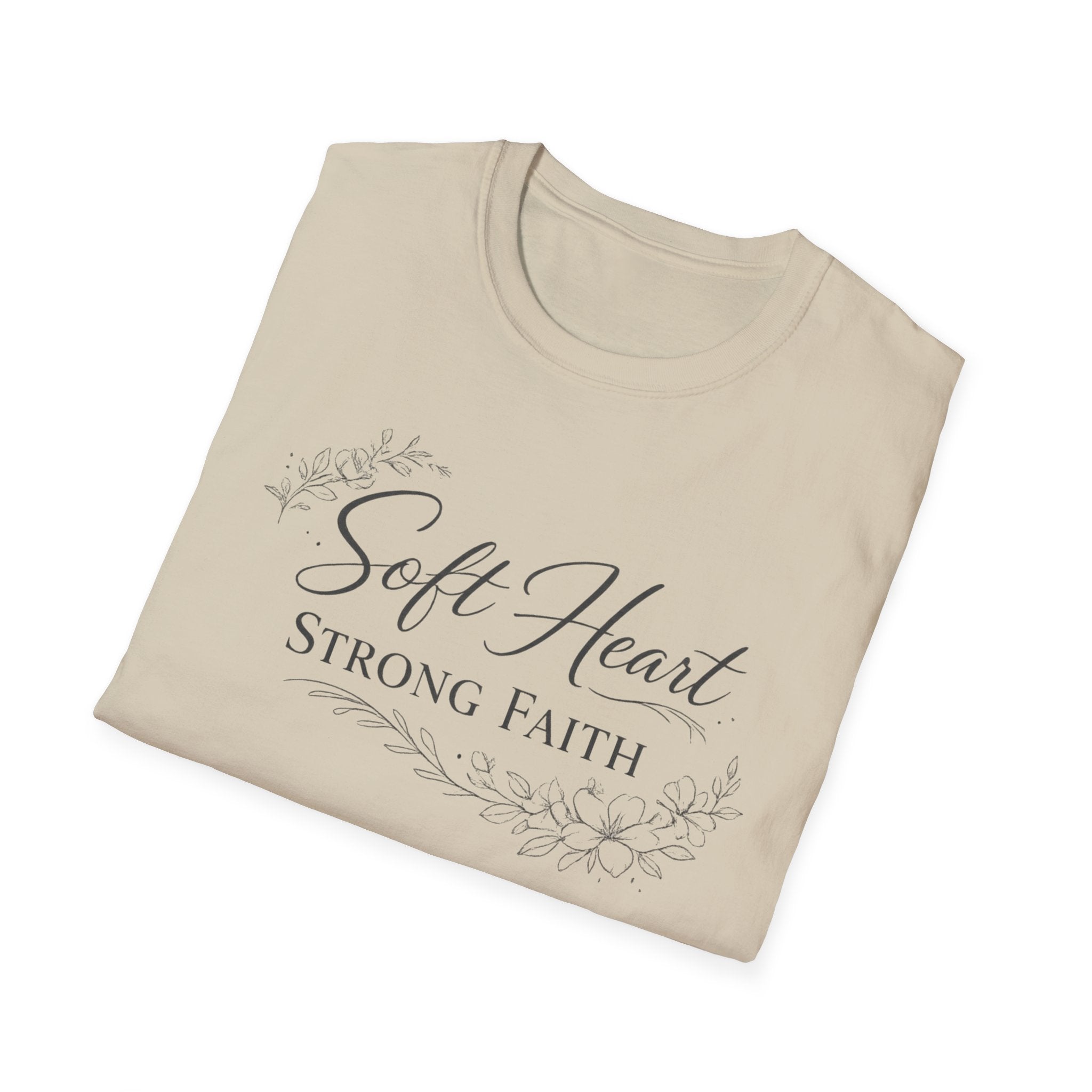 Soft Heart Monochromatic T-Shirt