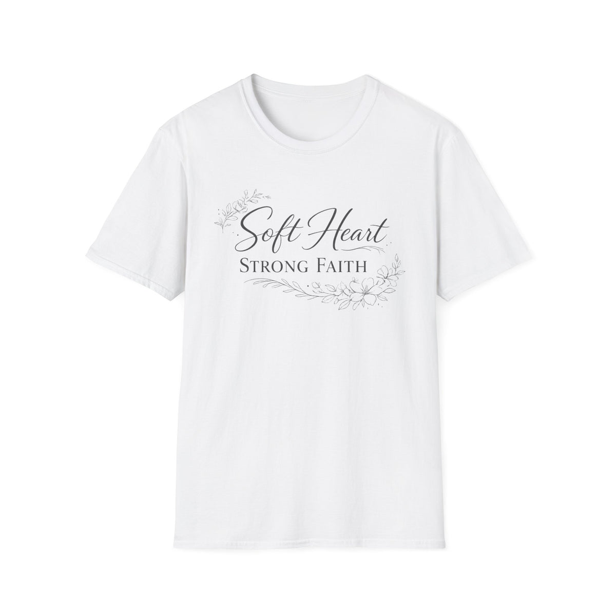 Soft Heart Monochromatic T-Shirt