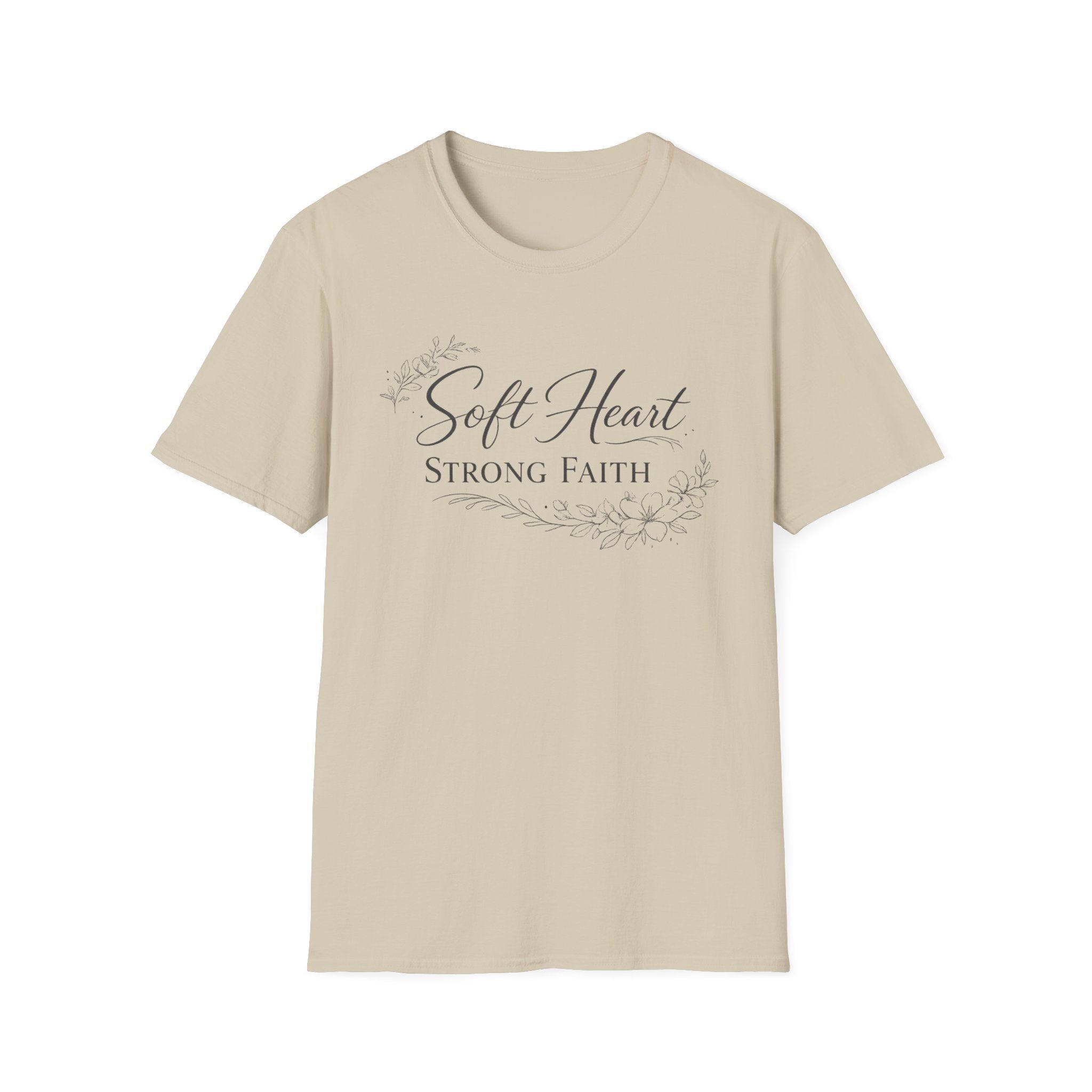 Soft Heart Monochromatic T-Shirt