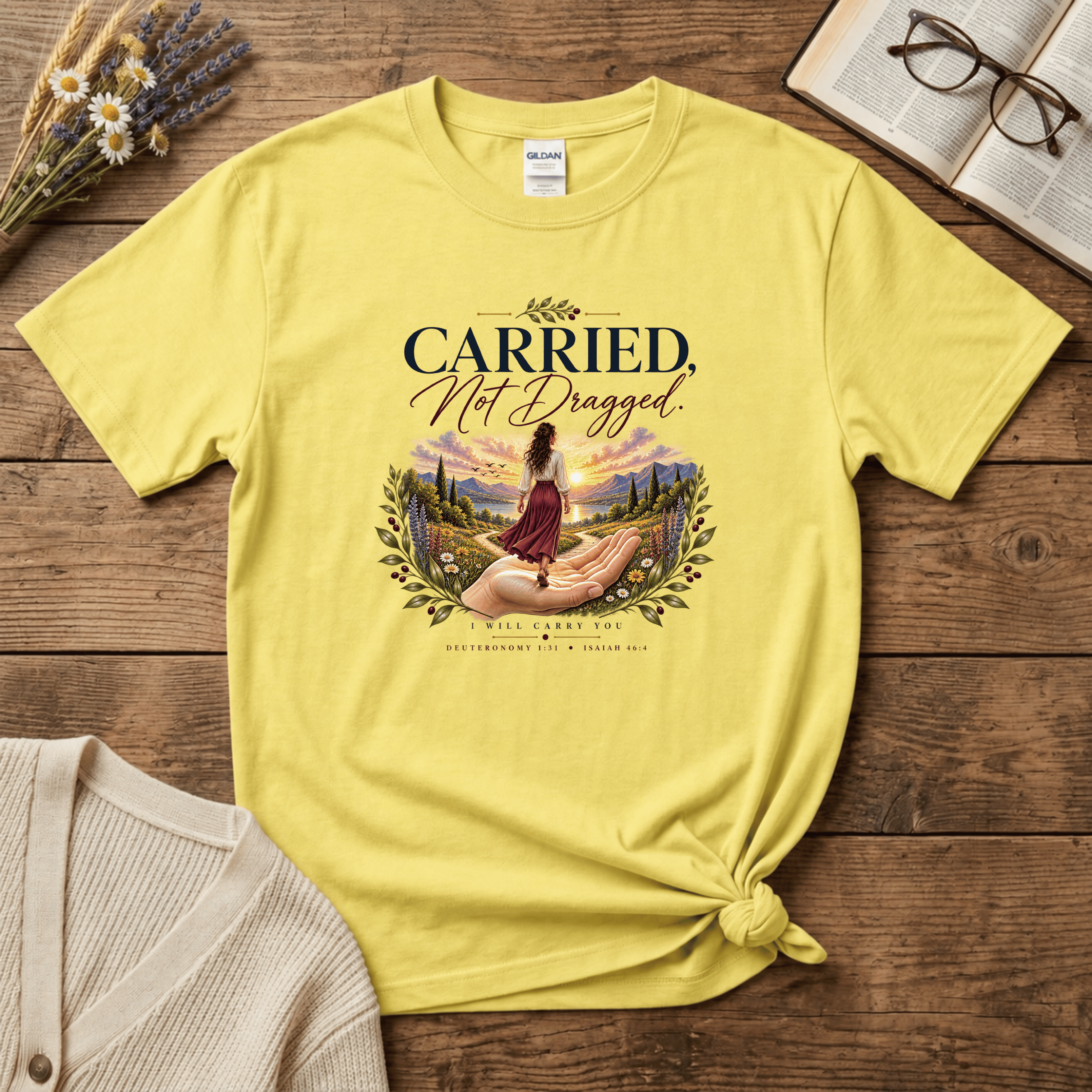 Carried, Not Dragged T-Shirt