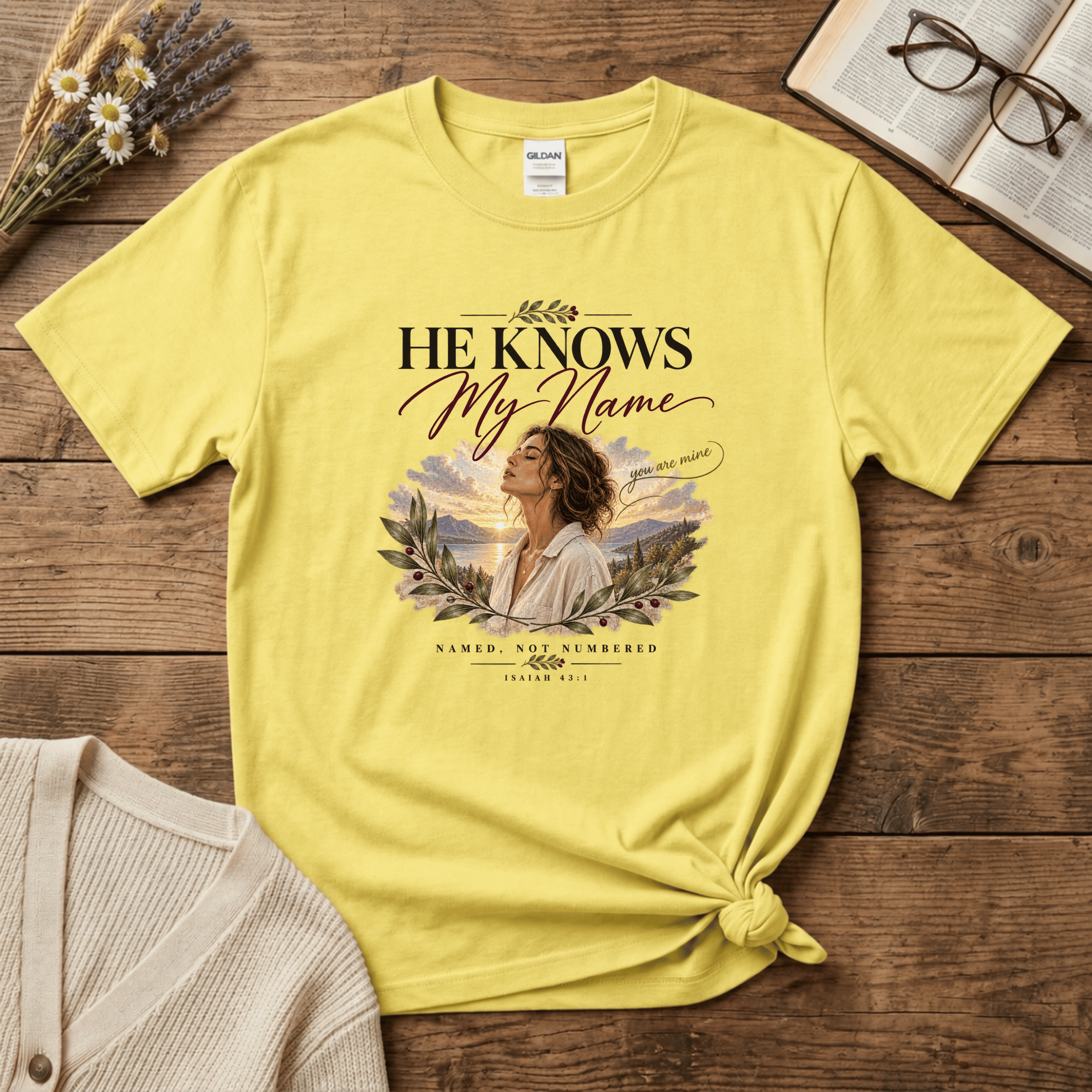 He Knows My Name (Colorful) T-Shirt