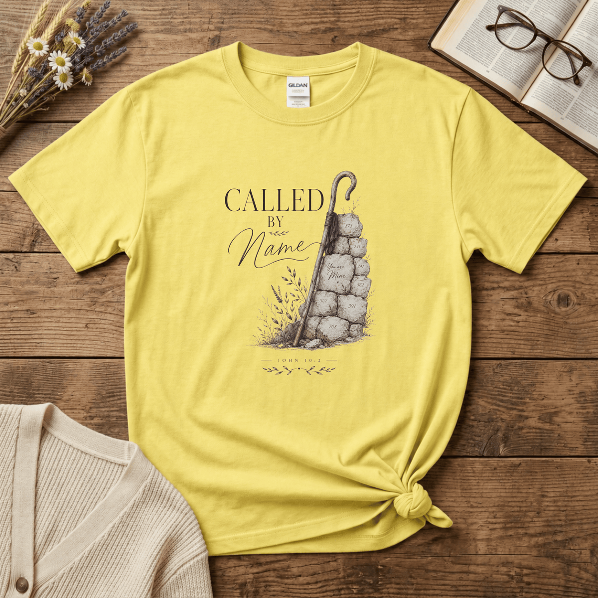 Called by Name: Shepherd's Staff T-Shirt