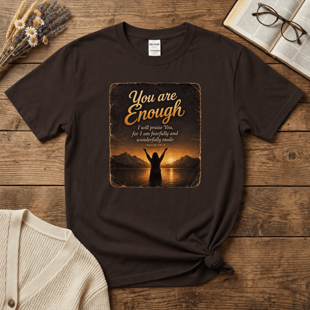 Vintage You are Enough T-Shirt