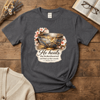 Kintsugi: He Heals T-Shirt
