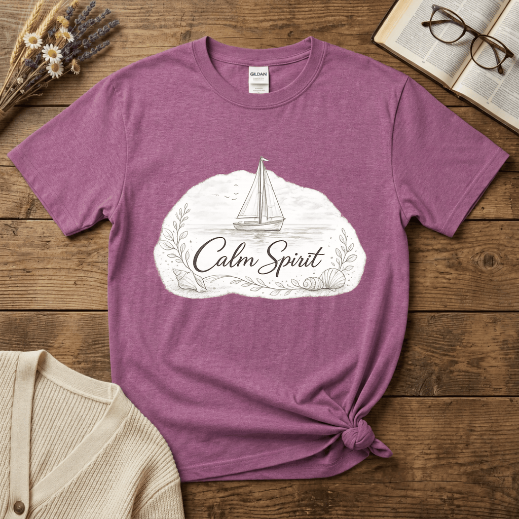 Calm Spirit Monochromatic T-Shirt
