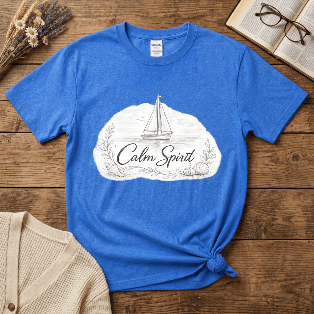 Calm Spirit Monochromatic T-Shirt