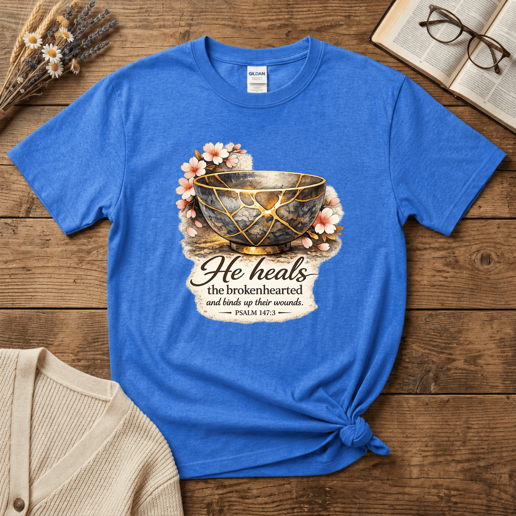 Kintsugi: He Heals T-Shirt