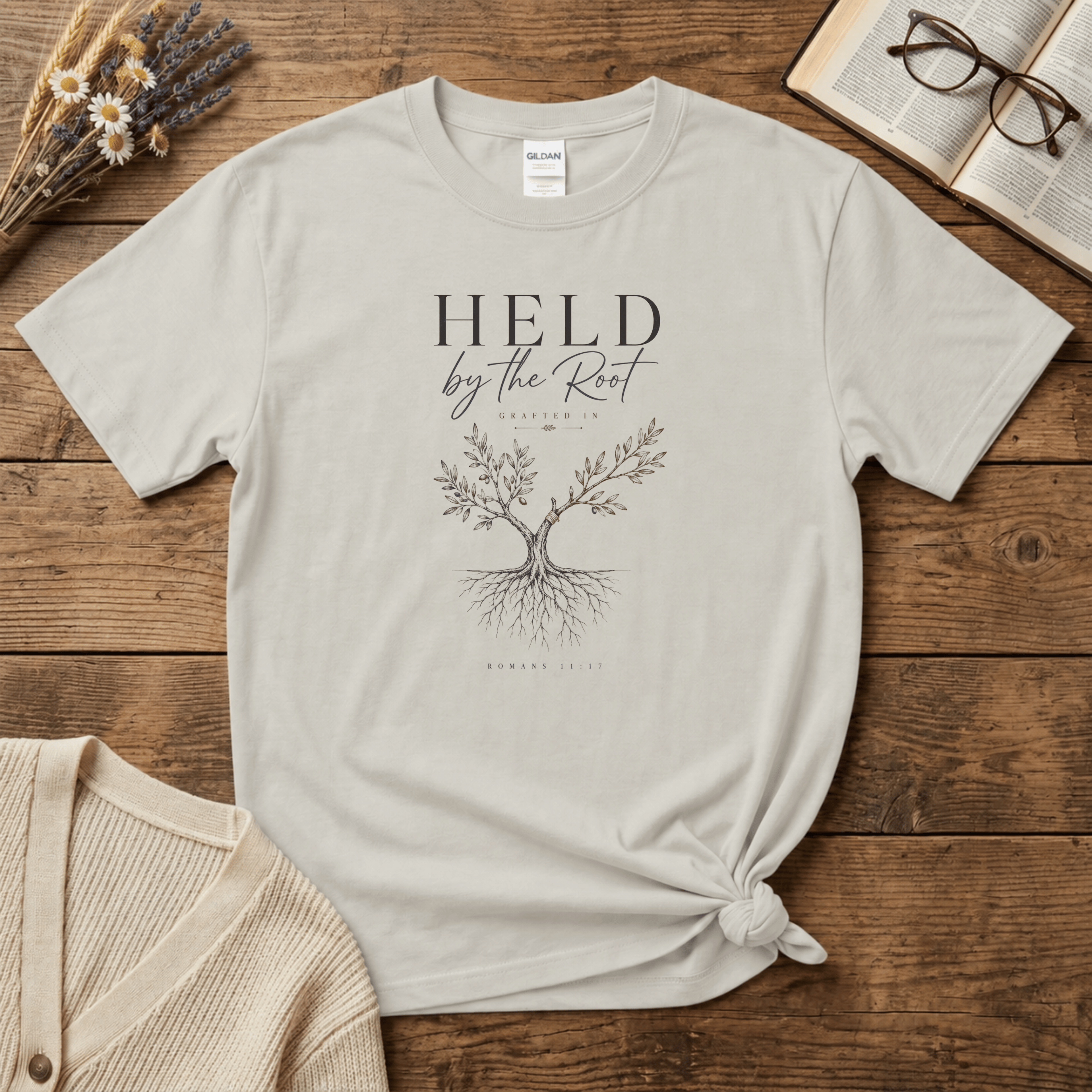 Held by the Root T-Shirt