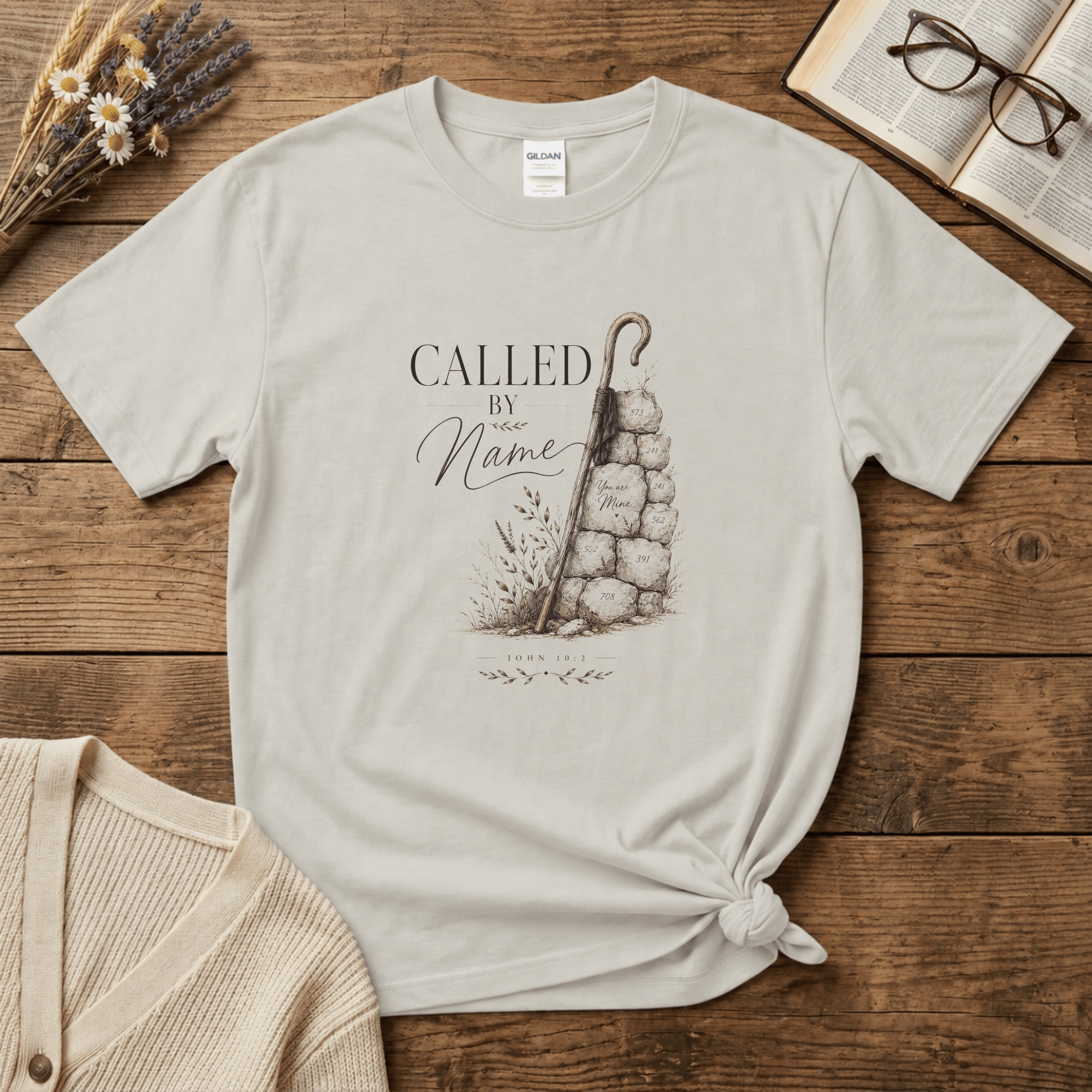 Called by Name: Shepherd's Staff T-Shirt