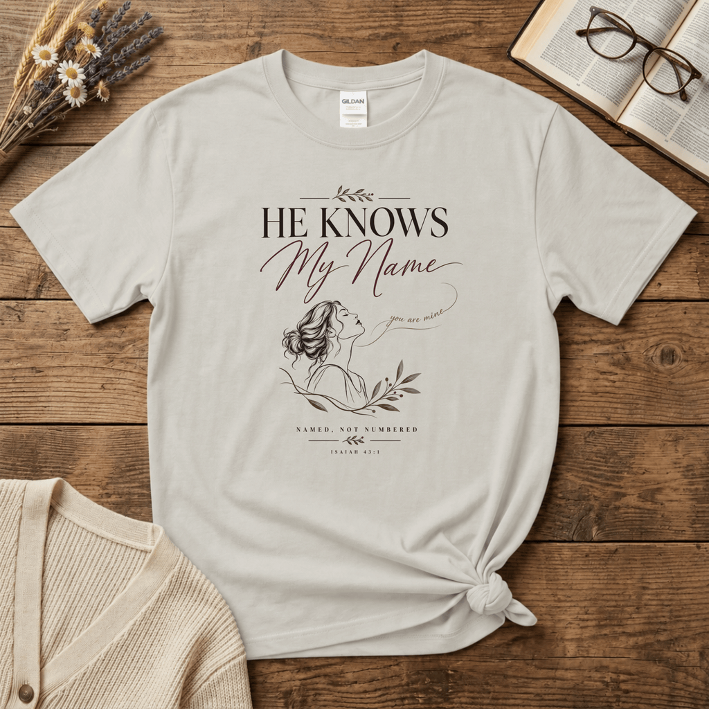 He Knows My Name T-Shirt