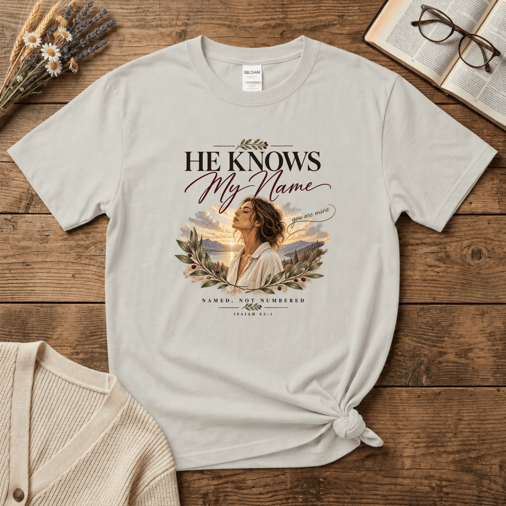 He Knows My Name (Colorful) T-Shirt