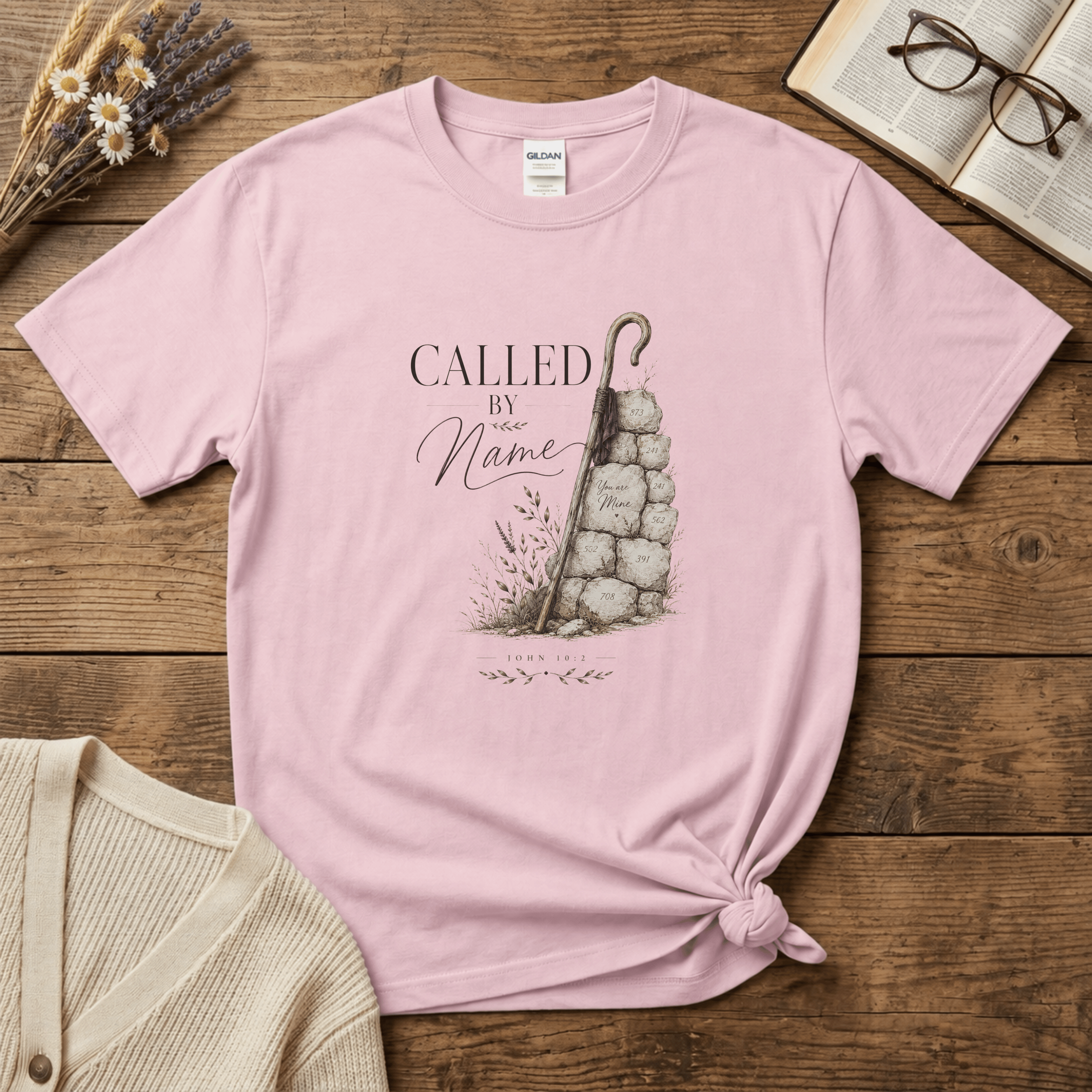 Called by Name: Shepherd's Staff T-Shirt