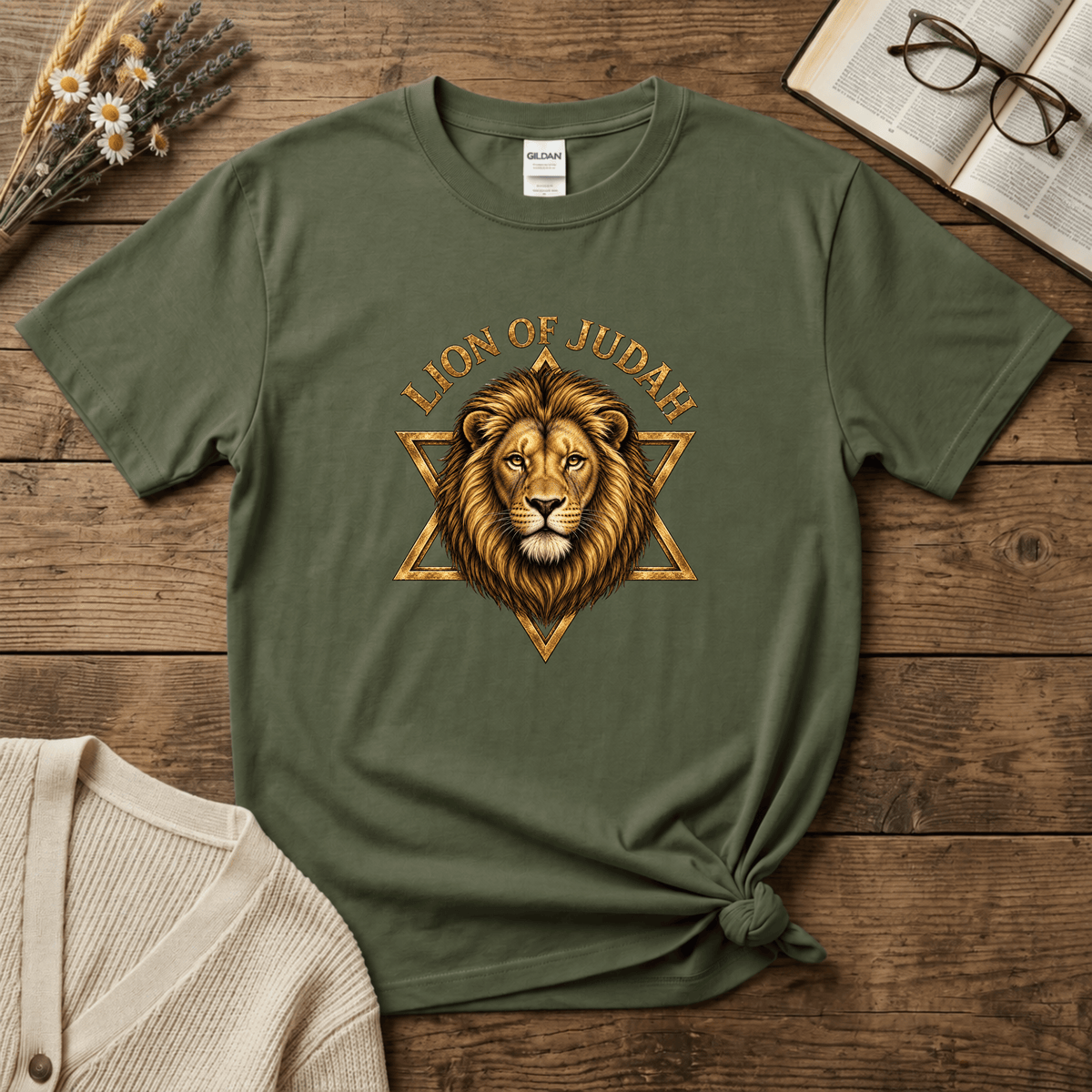 Star and Lion T-Shirt