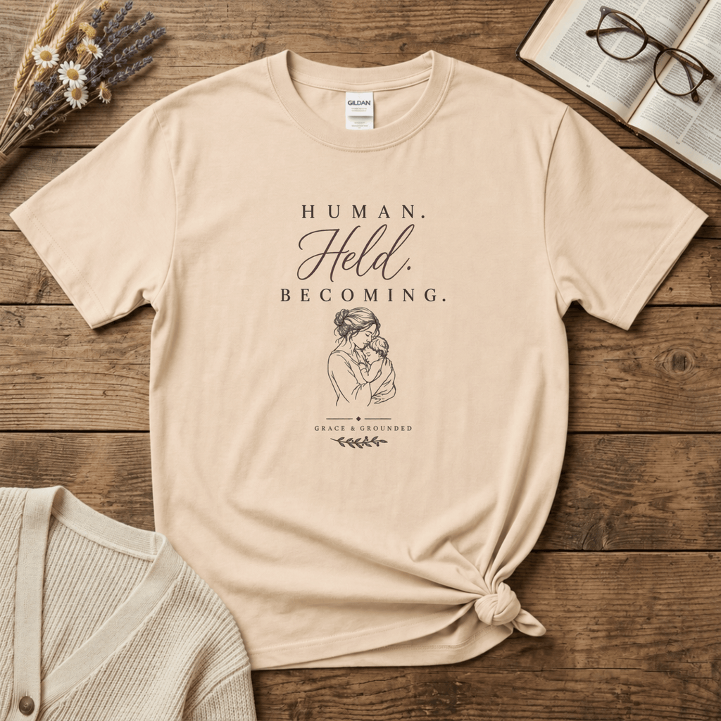 Human. Held. Becoming - Baby T-Shirt