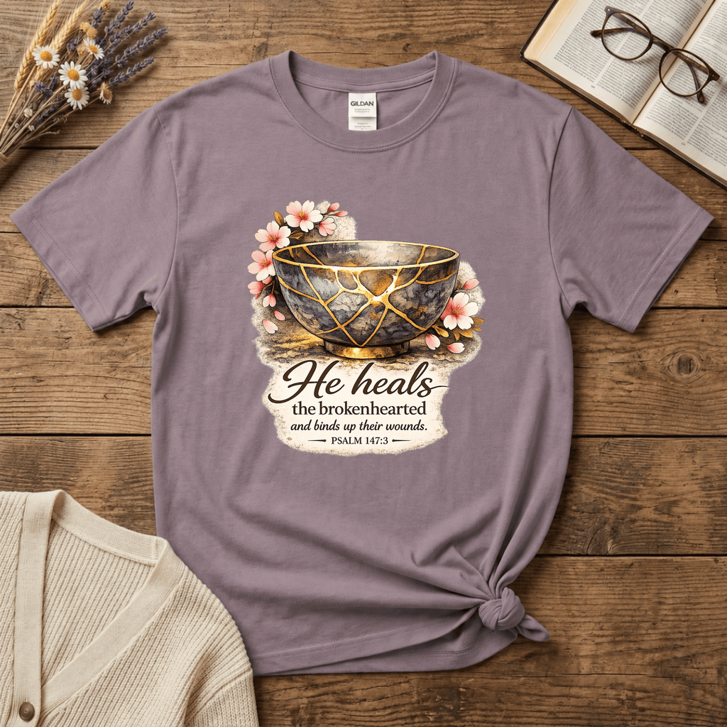 Kintsugi: He Heals T-Shirt