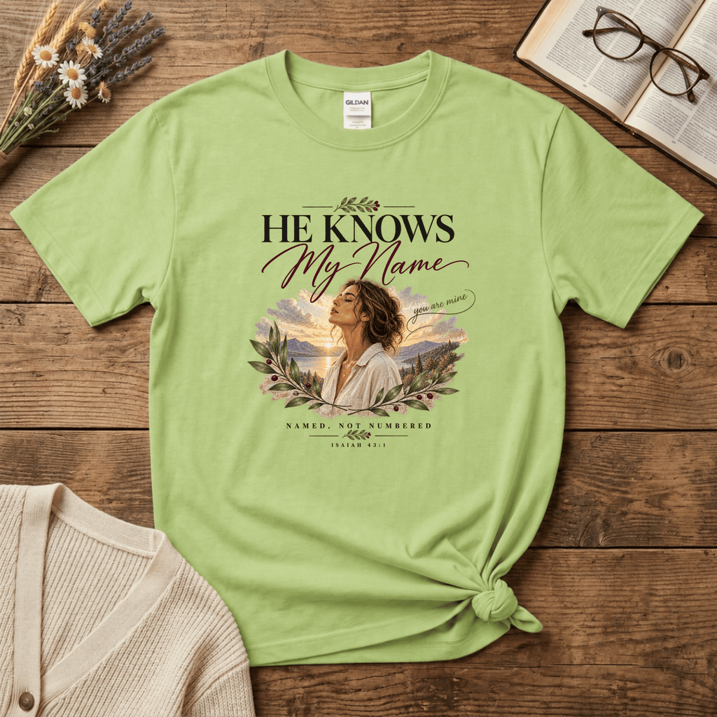 He Knows My Name (Colorful) T-Shirt