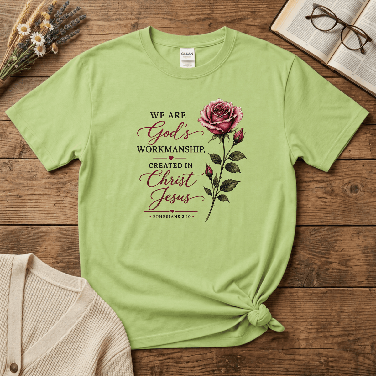 God's Workmanship (Rose) T-Shirt