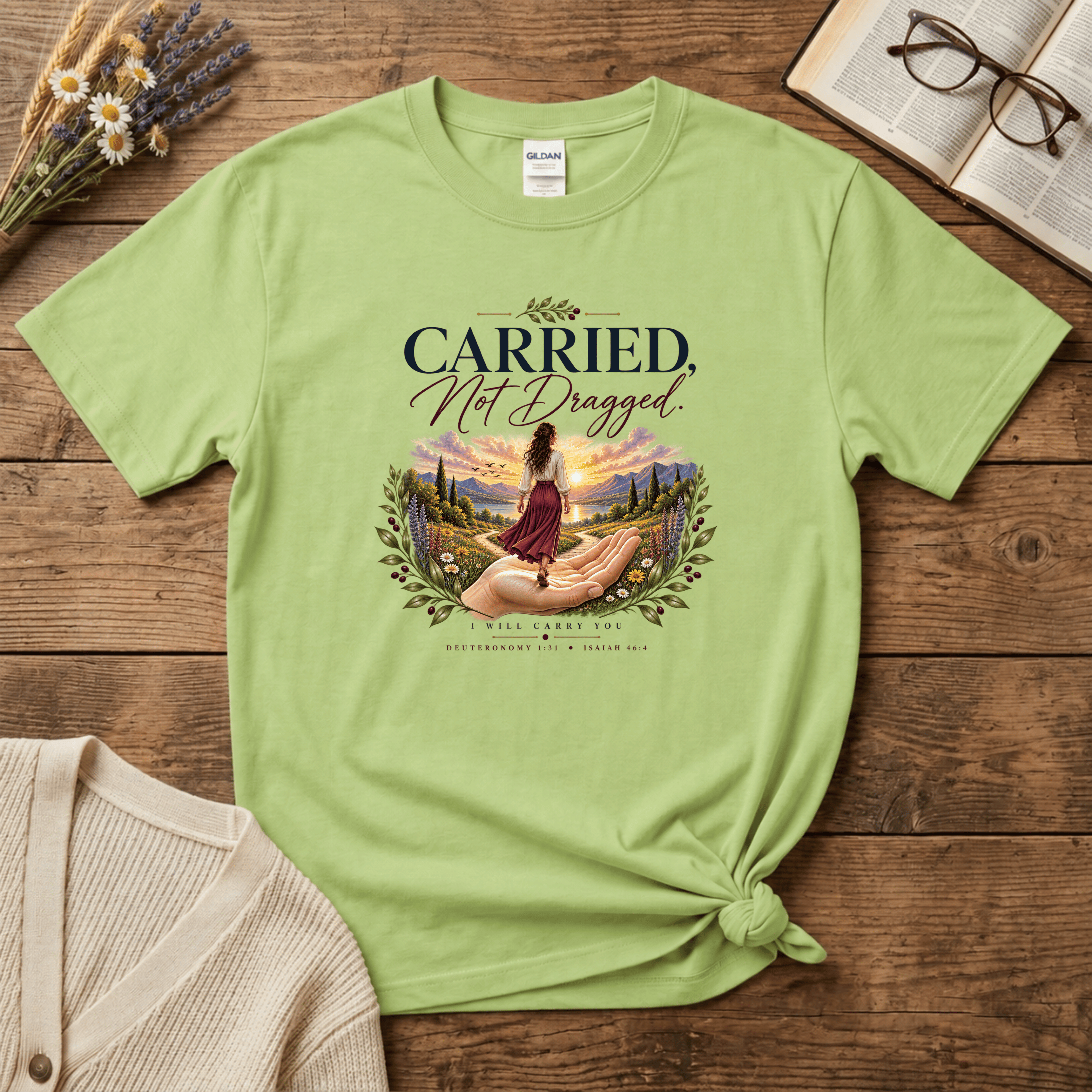 Carried, Not Dragged T-Shirt