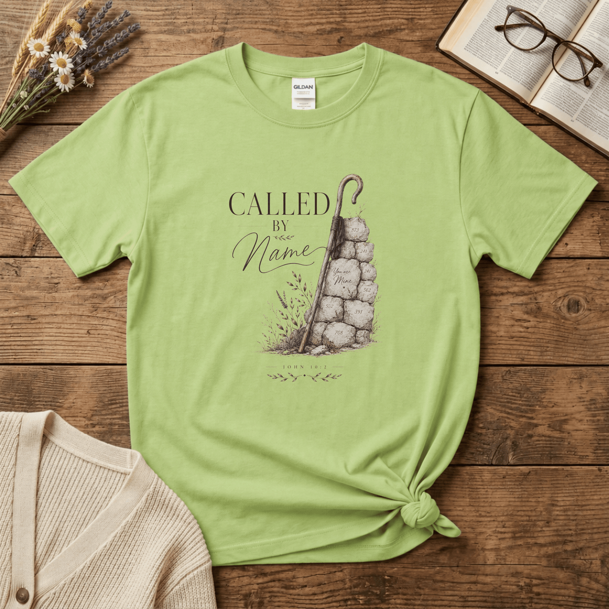 Called by Name: Shepherd's Staff T-Shirt