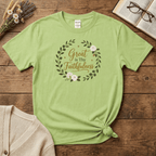 Great is Thy Faithfulness (Wreath) T-Shirt